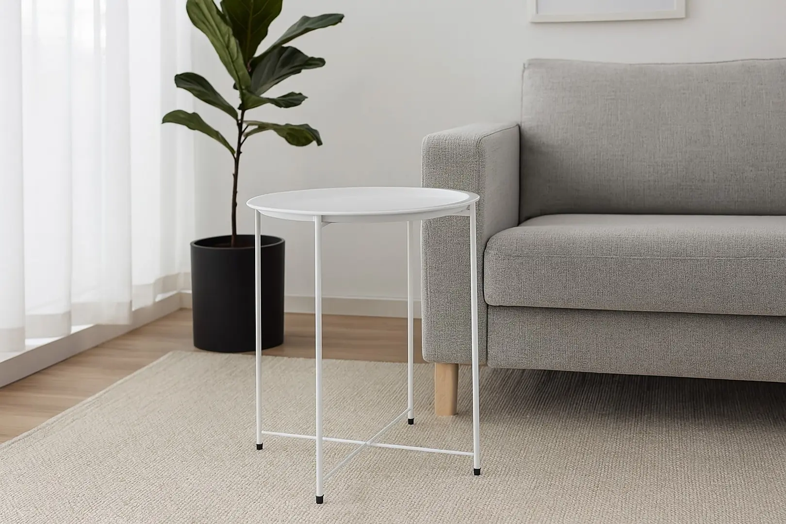 Журнальный столик Chomik LOF1074 (White) - 5