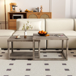 Set mese de cafea Costway HV10789GR (Grey) Thumb