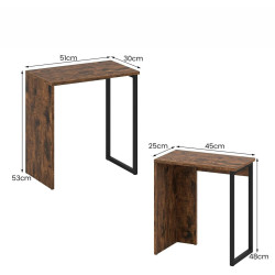 Set mese de cafea Costway JV12704CF (Brown) Thumb