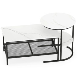 Set mese de cafea Costway JV13194WH (White) Thumb