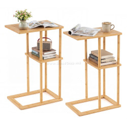 Set mese de cafea Costway JV13704NA-2 (Natural)