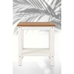 Masa pentru reviste Costway BA7863CF (Brown/White) Thumb