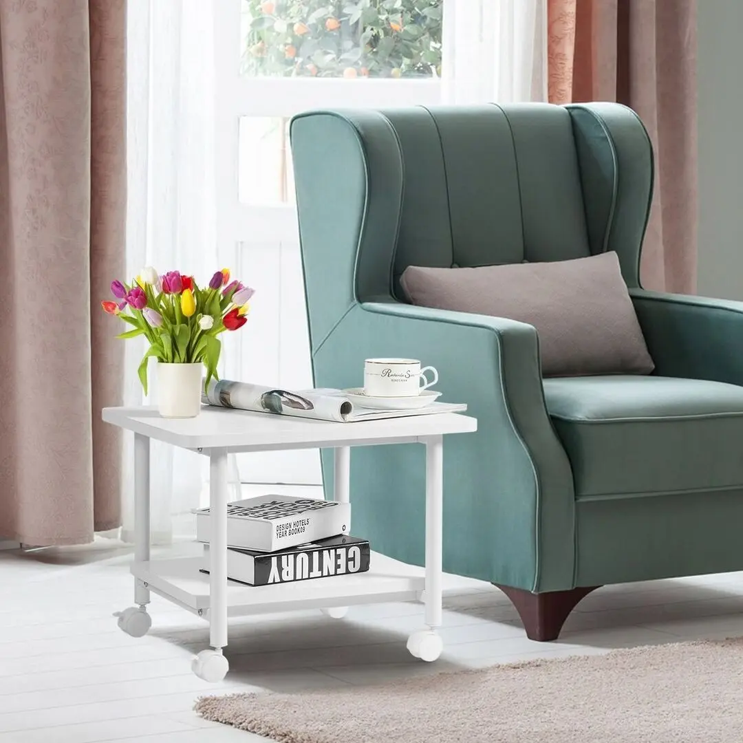 Журнальный столик Costway CB10464WH (White)