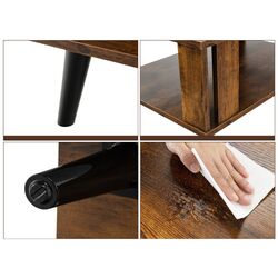 Masa pentru reviste Costway HV10347CF (Brown/Black) Thumb
