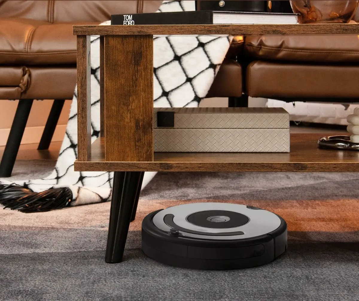 Masa pentru reviste Costway HV10347CF (Brown/Black)