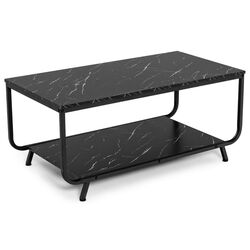 Masa pentru reviste Costway HV10459BK (Black) Thumb