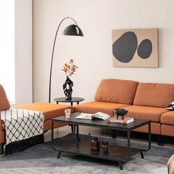 Masa pentru reviste Costway HV10459BK (Black) Thumb