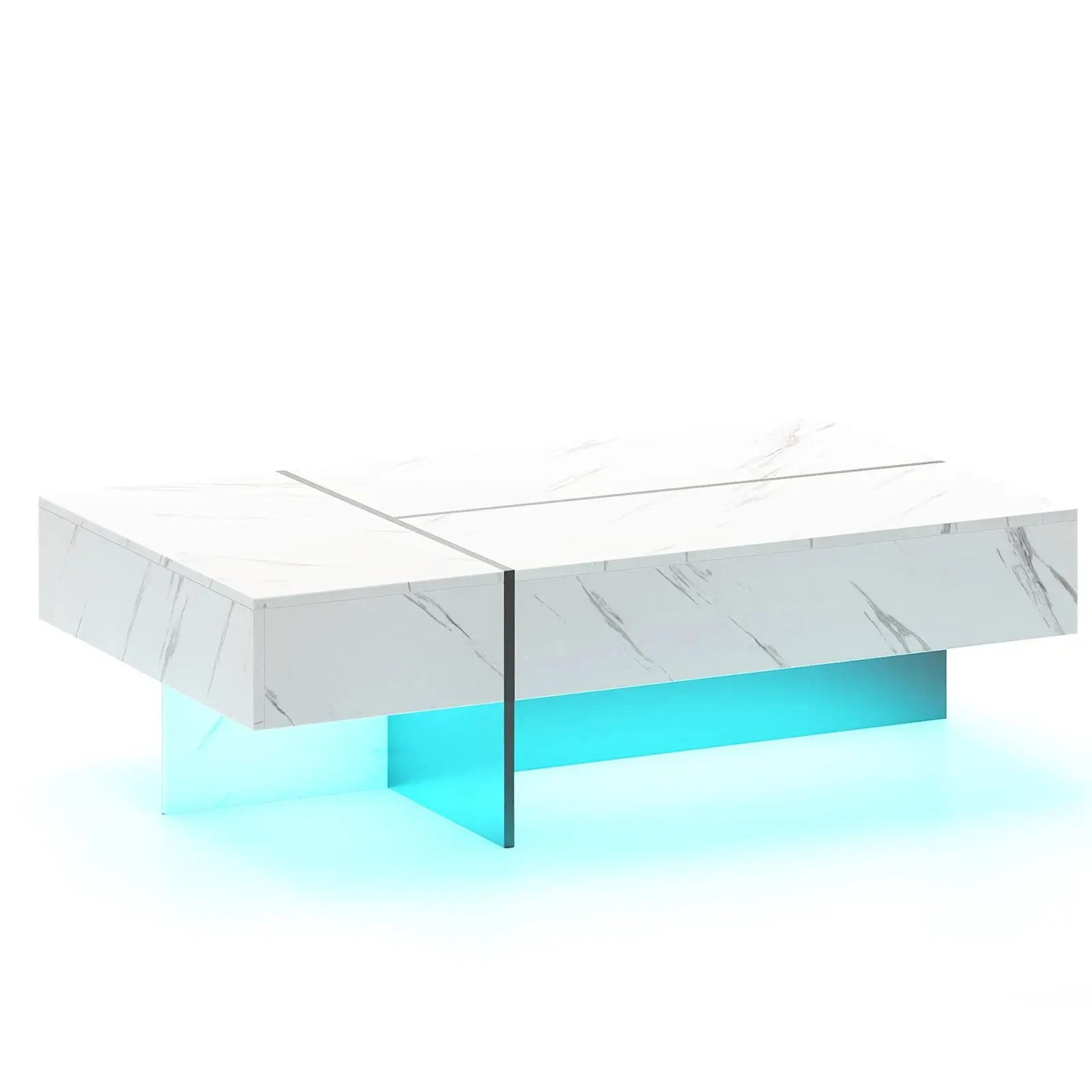 Masa pentru reviste Costway HV10751WH (White) - 2