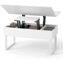 Masuta cafea Costway HV10803WH (White) Thumb