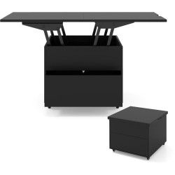 Masuta cafea Costway HV10806DK (Black) Thumb