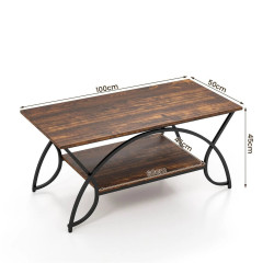 Masuta cafea Costway HV10816CF (Brown) Thumb