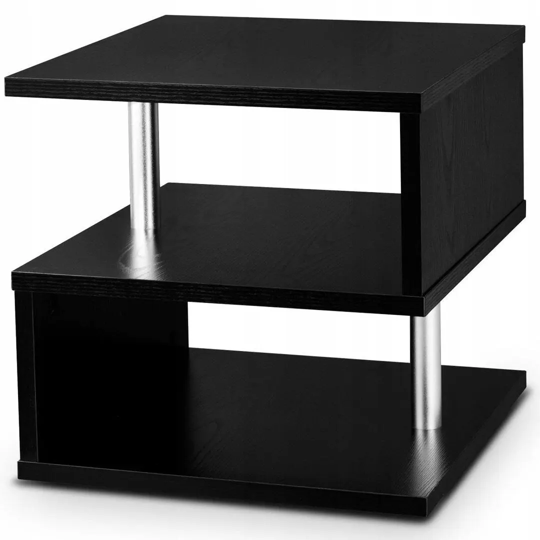 Masa pentru reviste Costway HW58779BK (Black) - 3