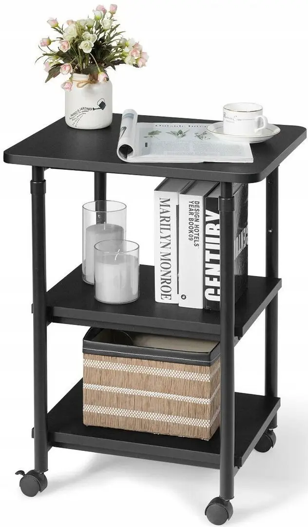 Masa pentru reviste Costway HW62955BK (Black)