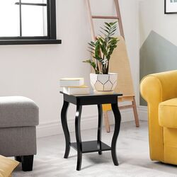 Masa pentru reviste Costway HW65646BK-1 (Black) Thumb