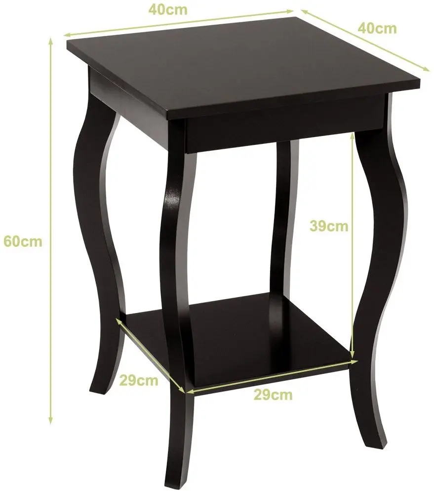 Masa pentru reviste Costway HW65646CF-1 (Brown)