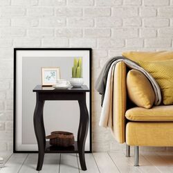 Masa pentru reviste Costway HW65646CF-1 (Brown) Thumb