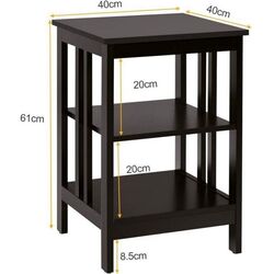 Masa pentru reviste Costway HW65689CF (Brown) Thumb