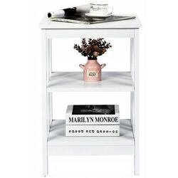 Журнальный столик Costway HW65689WH (White) Thumb