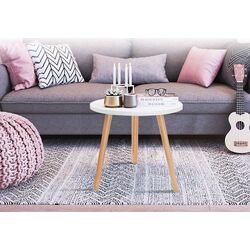 Masa pentru reviste Costway HW65766WH (White) Thumb
