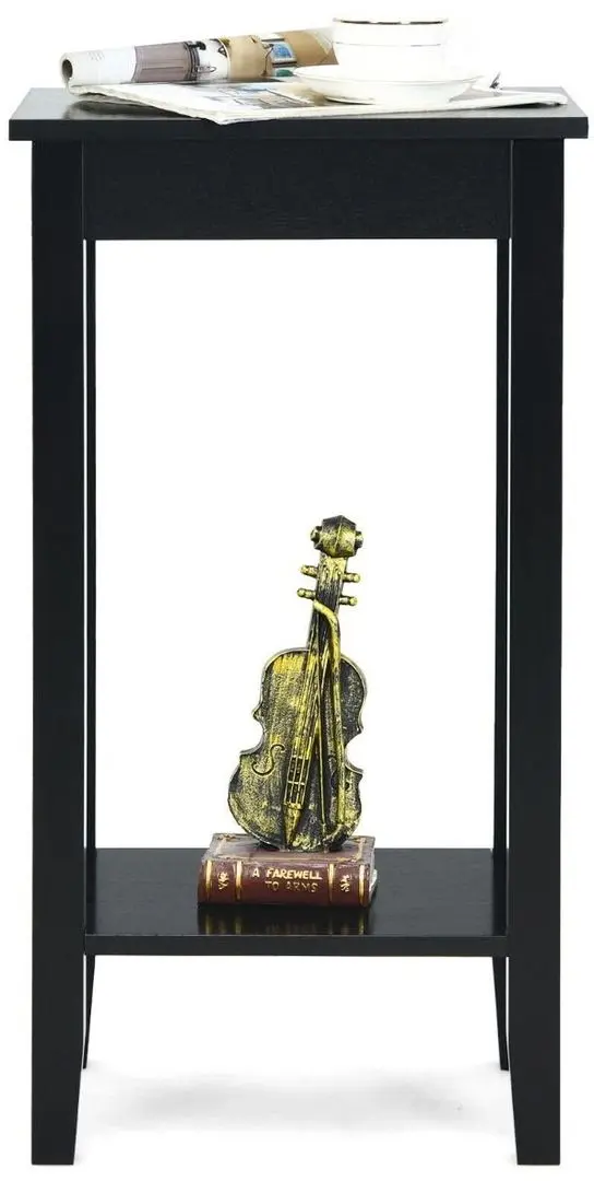 Masa pentru reviste Costway HW66237BK (Black)