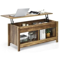 Журнальный столик Costway HW67317NY (Natural) Thumb