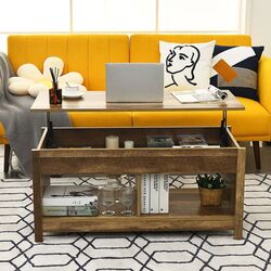 Журнальный столик Costway HW67317NY (Natural) Thumb