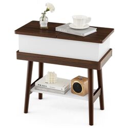 Masa pentru reviste Costway JV10655DK (Brown/White) Thumb