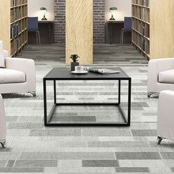 Журнальный столик Costway JV11101DK (Black) Thumb