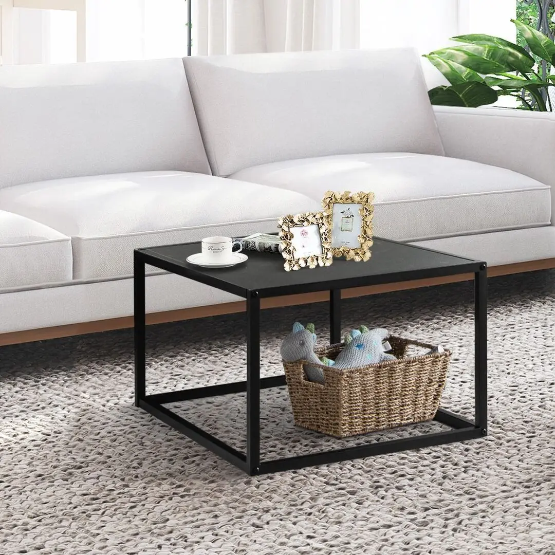 Журнальный столик Costway JV11101DK (Black) - 5