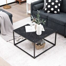 Журнальный столик Costway JV11101DK (Black) Thumb