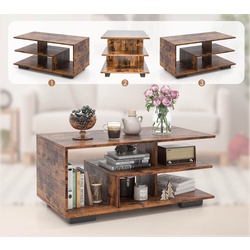 Masa pentru reviste Costway JV11328CF (Rustic Brown) Thumb