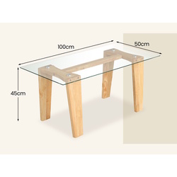 Masa pentru reviste Costway JV11575NA (Natural) Thumb
