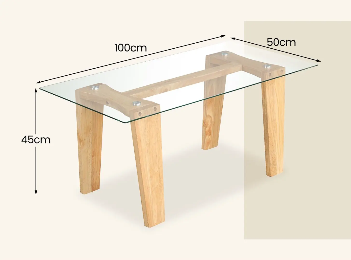 Masa pentru reviste Costway JV11575NA (Natural)