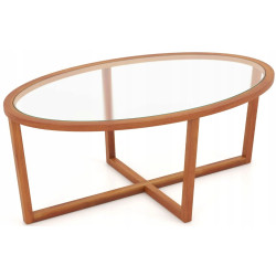 Журнальный столик Costway JV11663BN (Brown) Thumb