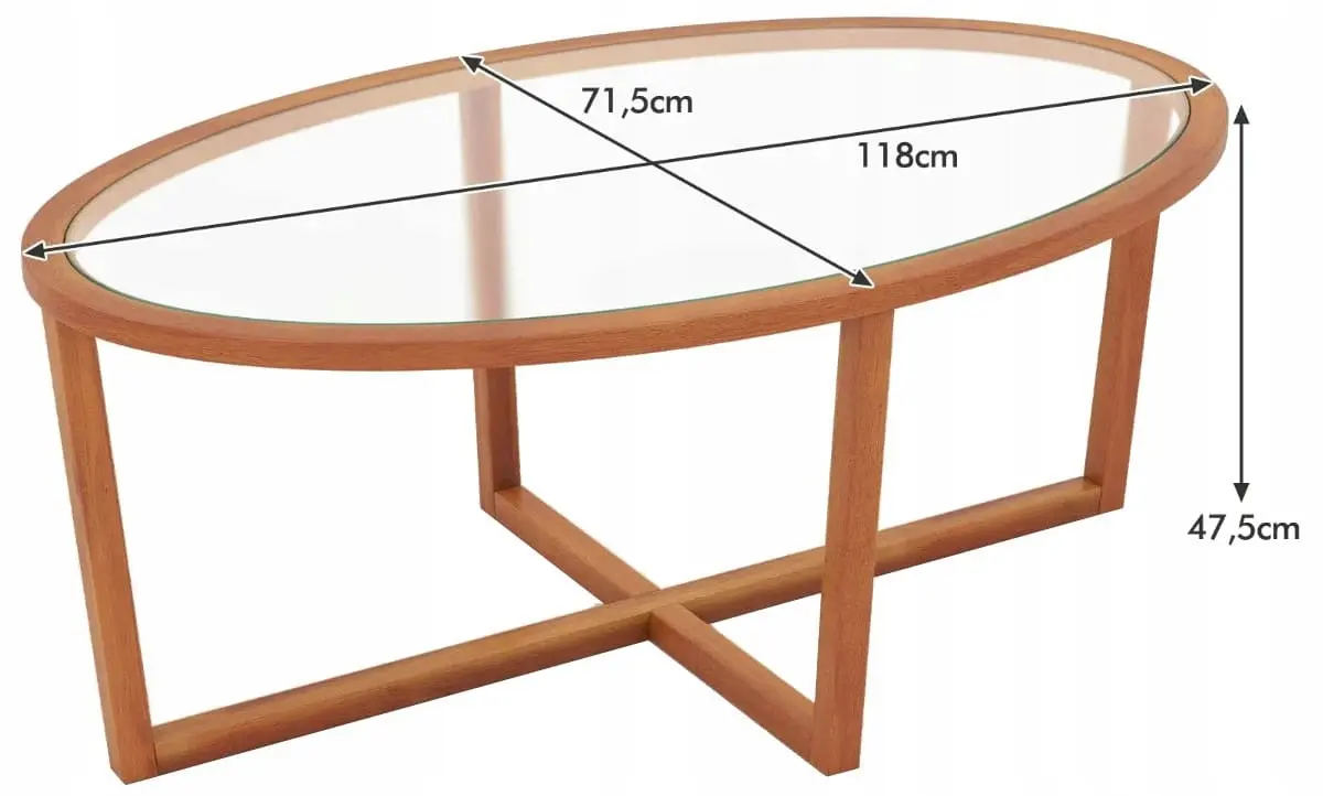 Журнальный столик Costway JV11663BN (Brown)