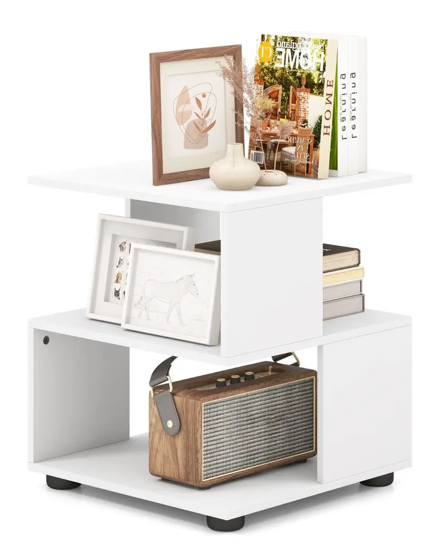 Masa pentru reviste Costway JV11695WH (White)