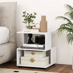 Masa pentru reviste Costway JV11695WH (White)