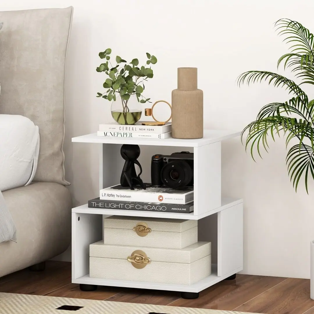 Masa pentru reviste Costway JV11695WH (White)