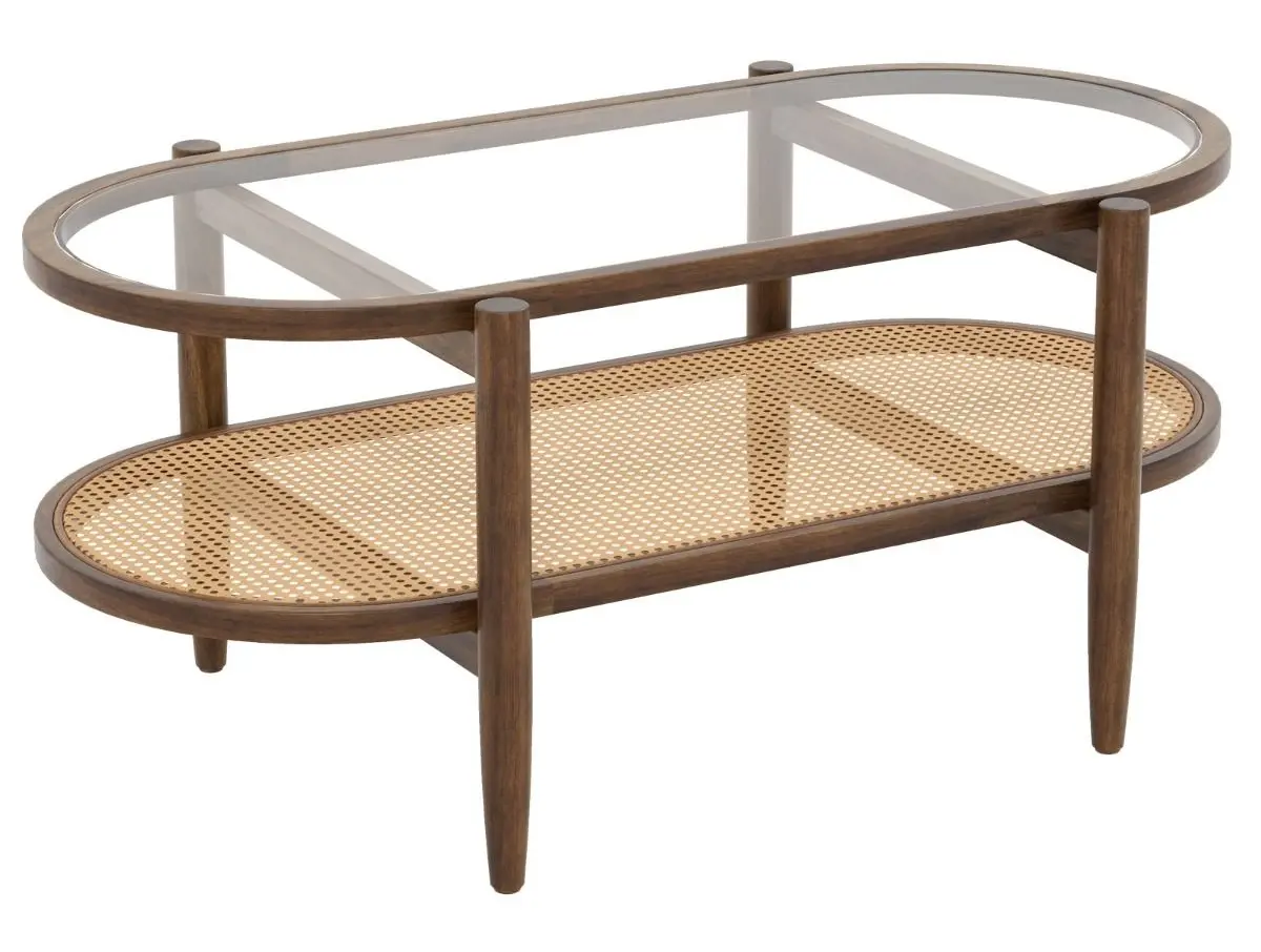 Masa pentru reviste Costway JV11716BN (Brown) - 2