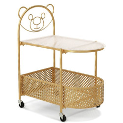 Masa pentru reviste Costway JV11722GD (Gold) Thumb