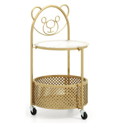 Журнальный столик Costway JV11723GD (Gold) Thumb