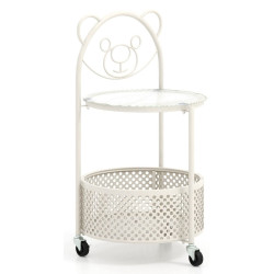 Masa pentru reviste Costway JV11723WH 9 (White) Thumb