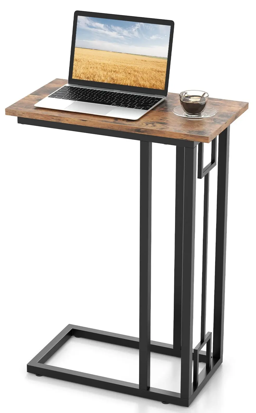 Masa pentru reviste Costway JV11813CF (Rustic/Brown)