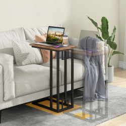 Masa pentru reviste Costway JV11813CF (Rustic/Brown) Thumb