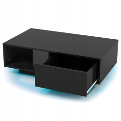Журнальный столик Costway JV11839DK (Black) Thumb