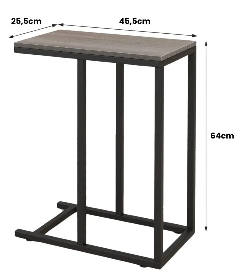 Masa pentru reviste Costway JV11981OA (Grey)