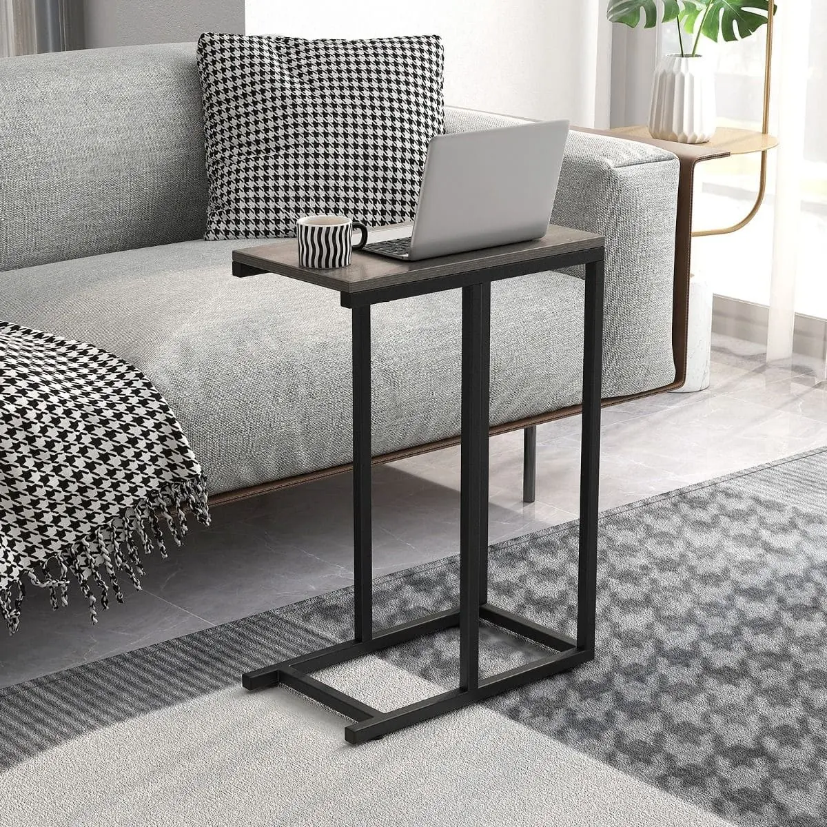 Masa pentru reviste Costway JV11981OA (Grey)