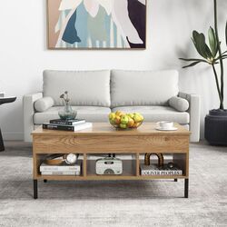 Журнальный столик Costway JV12068NA (Natural) Thumb