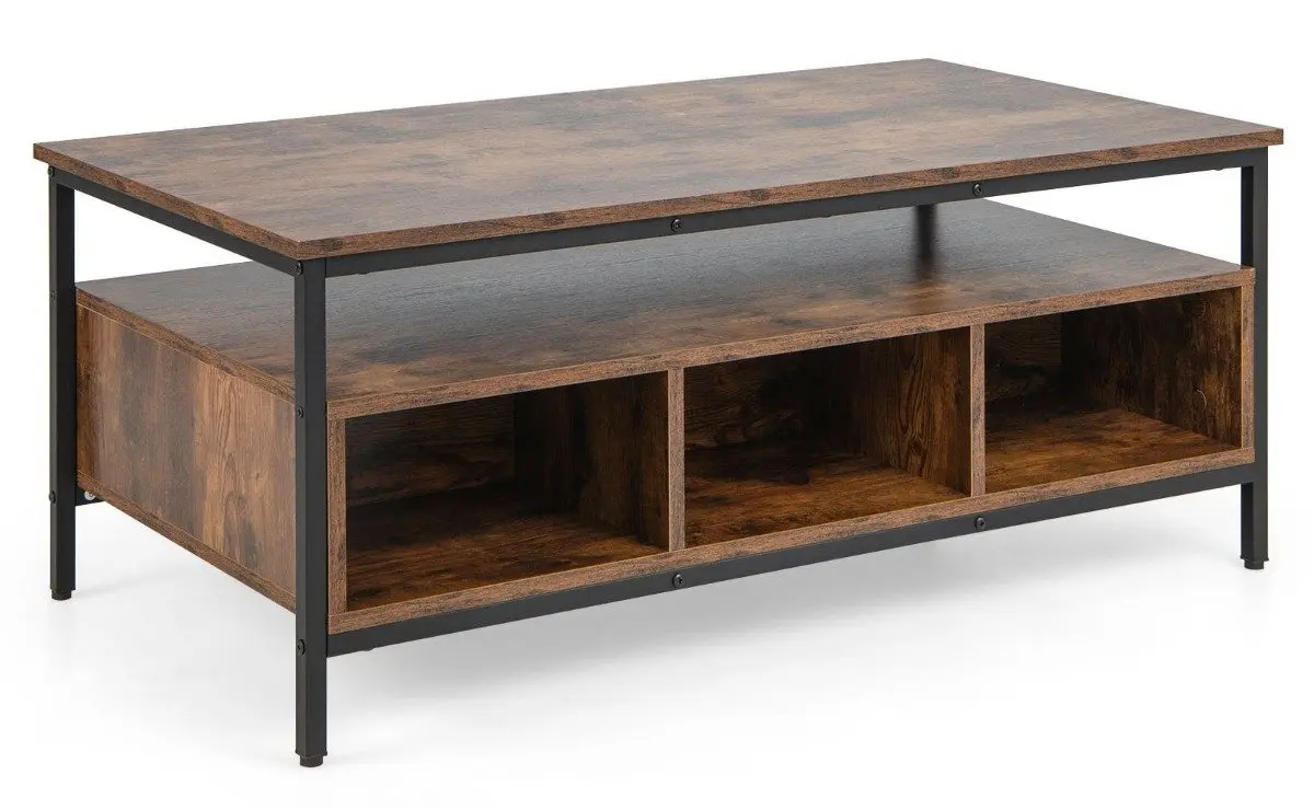 Masa pentru reviste Costway JV12117CF (Brown)