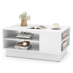 Masa pentru reviste Costway JV12355WH (White) Thumb